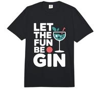 Let The Fun Be Gin & Tonic Tardeo Amante Cóctel Humor Gin Comfort Colors Adult Heavyweight T-Shirt