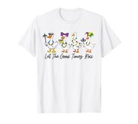 Let The Good Times Roll Mardi Gras Goose Parade Arte Divertido Camiseta