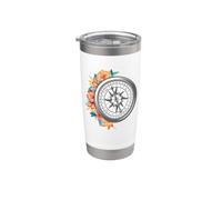 Let the Heart be your Compass Vaso térmico de acero inoxidable de doble pared