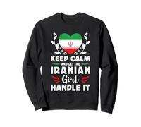 Let The Iranian Girl Handle it Iran Flag Sudadera