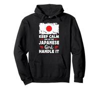 Let The Japanese Girl Handle it Japan Flag Sudadera con Capucha