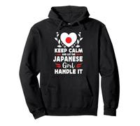Let The Japanese Girl Handle it Japan Flag Sudadera con Capucha