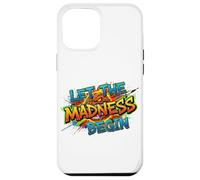 Let The Madness Begin - Ropa para fanáticos del Torneo de Baloncesto Carcasa para iPhone 12 Pro MAX