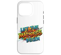 Let The Madness Begin - Ropa para fanáticos del Torneo de Baloncesto Carcasa para iPhone 16 Pro