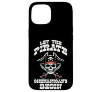Let The Pirate Shenanigans Begin Disfraz para Hombres, Mujeres, niños Carcasa para iPhone 15