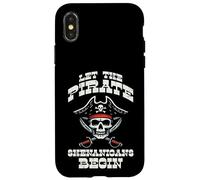 Let The Pirate Shenanigans Begin Disfraz para Hombres, Mujeres, niños Carcasa para iPhone X/XS
