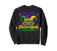 Let The Shenanigans Begin Mardi Gras Children Men Women Sudadera
