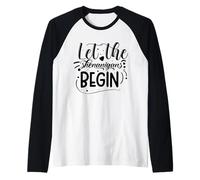 Let The Shenanigans Begin | St Patricks Day Camiseta Manga Raglan