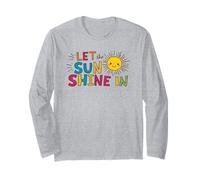 Let The Sunshine in. Cita Motivacional, Cita Positiva Manga Larga