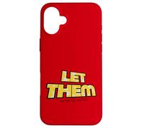 Let Them Mental Health Self Love Affirmation Quote Carcasa para iPhone 16 Plus
