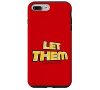 Let Them Mental Health Self Love Affirmation Quote Carcasa para iPhone 7 Plus/8 Plus