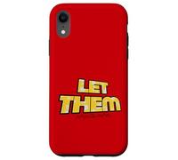 Let Them Mental Health Self Love Affirmation Quote Carcasa para iPhone XR