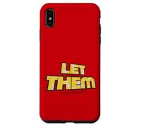 Let Them Mental Health Self Love Affirmation Quote Carcasa para iPhone XS MAX