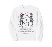 Let Them Praise His Name with Dancing Christmas Psalm 149:3 Sudadera