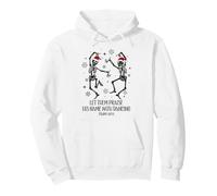 Let Them Praise His Name with Dancing Christmas Psalm 149:3 Sudadera con Capucha