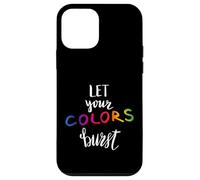 Let Your Colors Burst Gay Pride Month Carcasa para iPhone 12 Mini