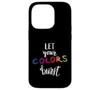Let Your Colors Burst Gay Pride Month Carcasa para iPhone 14 Pro