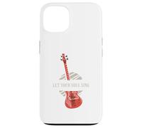 Let Your Soul Sing Retro Guitarra diseños presentes Carcasa para iPhone 13