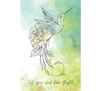 Let Your Soul Take Flight - Dot Grid Journal: Aesthetic Bullet Notebook for Writing, Sketching & Creativity: Minimalist Dotted Notebook with Soft Cover - 120 Pages for Journaling, Planning & Notes