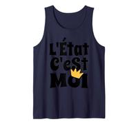 L'Etat c'est moi - Luis XIV Cita Francesa Camiseta sin Mangas