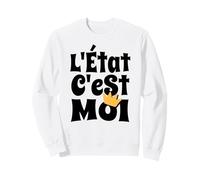 L'Etat c'est moi - Luis XIV Cita Francesa Sudadera