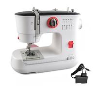 LetCart 519 Máquina de Coser Eléctrica de Mano para Principiantes DIY Herramienta de Regalo, Con 12 Puntadas, Adecuada para Denim/Transparentes/Telas para el Hogar (Solo Máquina de Coser)