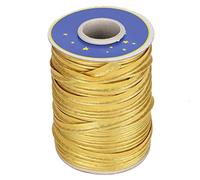 LetCart 70yd Crafts Edging Braid Piping Bias Tape Trims Durable Sewing Seaming Binding Christmas Gifts (Gold)