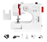 LetCart 728 Máquina de Coser Portátil Eléctrica Compacta para Hogar, 14 Puntadas Integradas, Fácil Uso con Luz LED, Mini Costura Electrica para Jeans (Solo Máquina de Coser)
