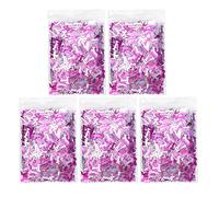 LetCart 8mm Pink Confetti Party Glitter Sequin Table Decorations Aluminum Foil Material Sparkling Glittering Confetti for Baby Baptism Ornaments and Birthday Party Decorations (Number)