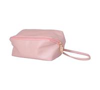 LetCart Bolsa de cosméticos portátil de gran capacidad, impermeable, con cremallera de metal, bolsa de almacenamiento portátil con asa para viajes de negocios, color rosa, multicolor, 60_x_180_cm