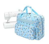 LetCart Bolsa de transporte para máquina de coser, bolsa de transporte portátil para máquina de coser universal, con bolsillos y asas, bolsa organizadora para máquinas de coser pequeñas