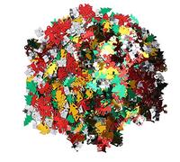 LetCart Christmas Confetti Glitter Xmas Trees Paillettes Premium PVC Holiday Decorations for Table Scrapbooks Gift Packaging 100g 3.5oz Christmas Gifts