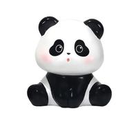LetCart Cute Mini Panda Car Ornament for Mood Uplifting Natural Resin Material (Daydreaming for D Version)