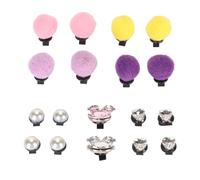 LetCart Decorative Shoe Clips Stylish Elegant Cute Rhinestone Rabbit Furball Pearl Shoe Buckle Accessories for Sandals Slippers Thick Soled Shoes Boots Unisex Men Women Teens Boys Girls