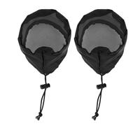 LetCart Duct Filter Vent Cover Drawstring Design Fine Mesh Plant Grow Tent Vent Cover for Indoor Outdoor Gardening Oxford Fabric Nylon Material 2PCS (8 pulgadas)
