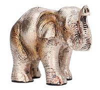 LetCart Elephant Statue Elephant Figurine Elephant Decor Statue Retro Style Exquisite Workmanship Elegant Cute Animal Decoration for Home Office Hotel Cafe Synthetic Resin 138g (A)