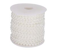 LetCart Faux Pearl String Beautiful DIY Decoration for Curtain Entrance (White)