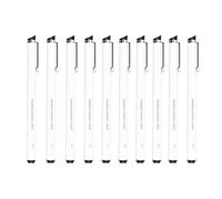 LetCart Fineliner Pens Schwarz Premium Tinte wasserfest lichtbeständig hochwertige Zeichenstifte für Skizzen Design Kunst Künstler 10 Stück Christmas Gifts