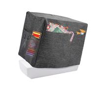 LetCart Funda protectora para máquina de coser, funda protectora para máquina de coser, con bolsillos de almacenamiento esenciales, para máquina de coser, plegable, para la mayoría de máquinas de