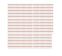 LetCart Grommet Kit 500 Sets Copper Bright Eyelet Kit Multi Purpose for Repair DIY (Naranja)