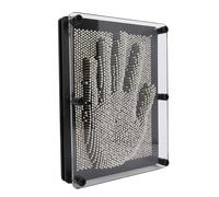 LetCart Hand Mold Metal Board Three Dimensional Handprint Needle Toy Safe Sturdy Creative Gift for Kids Adults Decor L S Styles Christmas Gifts (Metal Large)