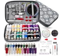 LetCart Kit de Costura, 127 Piezas Costurero Accesorios para el Viajes y Principiantes y Emergencias, Carretes de Hilo, Hilo de Coser, Tijera, para Hogar, Viajes, Uso de Emergencias