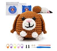 LetCart Kit de principiantes Bella Crochet Kit completo Amigurumi Starter Set con tutoriales en video paso a paso regalo
