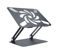 LetCart Laptop Stand Desk Computer Stand Holder Aluminum Alloy Foldable Adjustable Height Ergonomic Design Cooling Bracket for Laptop Notebook Tablet Office Home Use