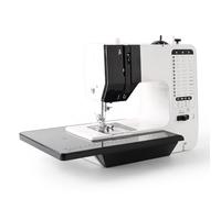 Letcart MáQuina De Coser Para NiñOs Y Principiantes, 12 Puntadas MáQuinas De Coser EléCtricas MáQuina De Coser De Doble Hilo Con Mesa Extensible Luz Led Antideslumbrante