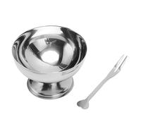 LetCart Stainless Steel Ice Cream Cup Elegant Durable Reusable Dessert Bowl for Home Parties Restaurants Shops 1 Set