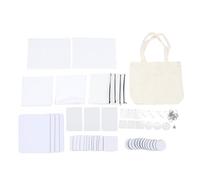 LetCart Sublimation Blank Keychain Set Heat Transfer Print Decor Set for Creative Projects