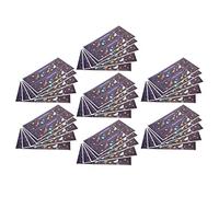 LetCart Water Bottle Stickers Space Theme Personalized DIY Decorative Labels for Kids Birthday Party Paper Material 70pcs 21x5.5cm (Planet)