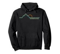 Letchworth State Park Montaña Retro Sudadera con Capucha