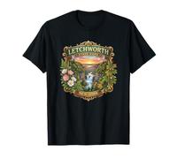 Letchworth State Park Nueva York Cascadas Novedad Recuerdo Camiseta